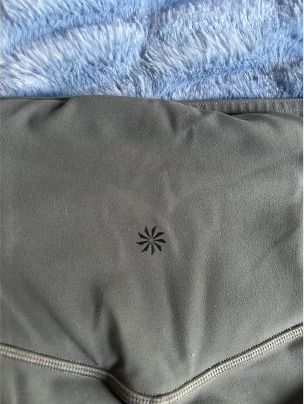 Athleta Women's Grey and Khaki Legging